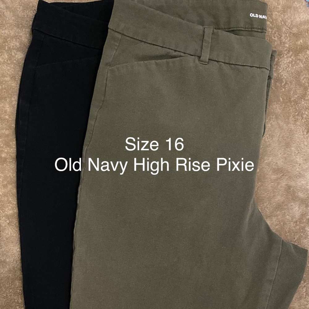 Set of High Rise Pixie Pants